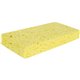 Genuine Joe Cellulose Sponges - 6" Height x 3.7" Width x 1.6" Thickness - 24/Carton - Cellulose - Yellow