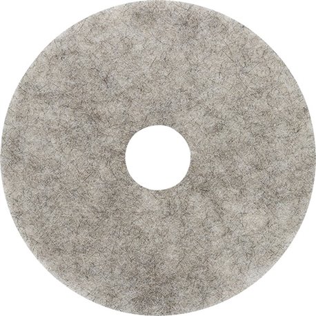 Genuine Joe Floor Pad - 5/Carton - Round x 17" Diameter - Cleaning, Floor - Durable, Long Lasting