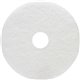 Genuine Joe Polishing Floor Pad - 5/Carton - Round x 14" Diameter - Polishing - 175 rpm to 800 rpm Speed Supported - Durable, Lo