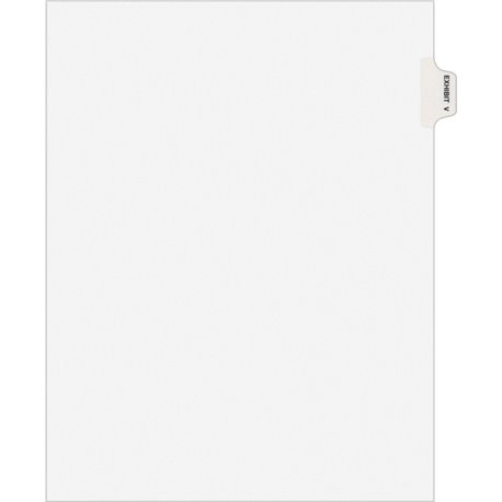 Avery Laminated Dividers - Gold Reinforced - 25 x Divider(s) - Printed Tab(s) - Character - A-Z - 25 Tab(s)/Set - 8.5" Divider W