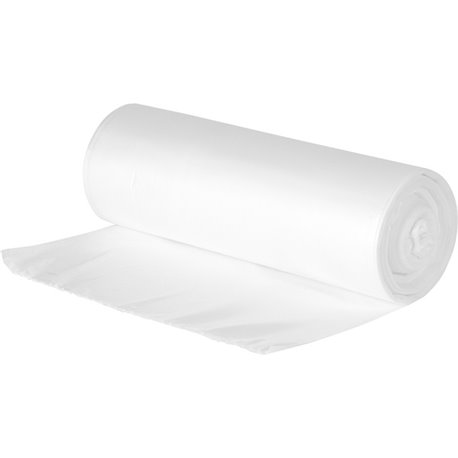 Genuine Joe Heavy-duty Trash Can Liners - 60 gal Capacity - 39" Width x 58" Length - 1.80 mil (46 Micron) Thickness - Clear - 10