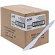 Genuine Joe Individually Wrapped Knife - 1 Piece(s) - 1000/Carton - Knife - 1 x Knife - Disposable - White