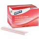 Genuine Joe 5-1/2" Plastic Stir Stick/Straws - 5.5" Length - Plastic - 1000 / Box - White