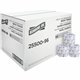 Genuine Joe 2-ply Standard Bath Tissue Rolls - 2 Ply - 4" x 3.50" - 500 Sheets/Roll - 1.63" Core - White - 96 / Carton