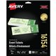 Avery Event Tickets with Tear-Away Stubs for Laser and Inkjet Printers, 1�" x 5�" - 1 3/4" Width x 5 1/2" Length - Laser, Inkjet