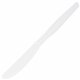 Genuine Joe Heavyweight Disposable Knives - 1 Piece(s) - 1000/Carton - Knife - 1 x Knife - Disposable - White