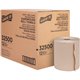 Genuine Joe Embossed Hardwound Roll Towels - 7.88" x 600 ft - 2" Core - Brown - 12 / Carton