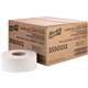 Genuine Joe Jumbo Jr Dispenser Bath Tissue Roll - 2 Ply - 3.30" x 500 ft - 8.88" Roll Diameter - White - Fiber - 12 / Carton