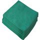 Genuine Joe General Purpose Microfiber Cloth - For Multipurpose - 16" Length x 16" Width - 12 / Bag - Chemical Resistant, Oil-fr