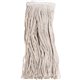 Genuine Joe Cotton Blend Mop Refill - Polyester, Rayon, Cotton - Natural - 1Each