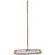 Genuine Joe Dust Mop Complete Combo - 24" Cotton Head - 60" x 0.94" Wood Handle - Swivel Head, Lightweight, Chrome Plated, Absor