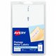 Avery Address Label - 1 3/16" Width x 6" Length - Permanent Adhesive - Rectangle - White - Paper - 2 / Sheet - 30 Total Sheets -