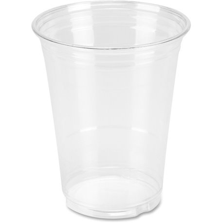 Genuine Joe 16 oz Clear Plastic Cups - 25 / Pack - Clear - Plastic - Cold Drink, Beverage