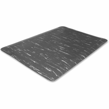 Genuine Joe Marble Top Anti-fatigue Floor Mats - Office, Bank, Cashier's Station, Industry, Airport - 60" Length x 36" Width x 0