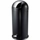 Genuine Joe 13.5 Gallon Pedal Receptacle Bin - 13.50 gal Capacity - Foot Pedal, Easy to Clean - 37.4" Height x 17.5" Diameter - 