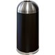 Genuine Joe 15 Gallon Dome Top Trash Receptacle - 15 gal Capacity - Durable, Powder Coated, Easy to Clean - 40" Height x 16.5" D