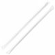 Genuine Joe Jumbo Translucent Straight Straws - 7.8" Length - 500 / Box - Clear