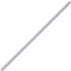 Genuine Joe Paper Straw - 0.3" Length x 0.3" Width x 7.3" Height - Paper - 500 / Box - White