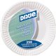 Dixie 9" Uncoated Paper Plates by GP Pro - Disposable - 9" Diameter - White - Paper Body - 250 / Pack
