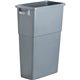 Genuine Joe 23-gallon Space-Saving Waste Container - 23 gal Capacity - Rectangular - Handle - 30" Height x 20" Width x 11" Depth