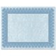 Geographics Traditional Award Certificates - 24 lb Basis Weight - 8.5" x 11" - Laser, Inkjet Compatible - Blue - 100 / Pack
