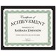 Geographics Recycled Certificate Holder - Black - 30% Recycled - 10 / Pack