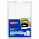 Avery Erasable Multi-Use Labels - 7/8" Height x 2 7/8" Width - Removable Adhesive - Rectangle - White - Film - 8 / Sheet - 180 T