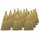 Genuine Joe Whisk Broom - 12 / Carton - Natural