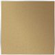 Ghent Natural Cork Bulletin Board with Aluminum Frame - 48" Height x 48" Width - Natural Cork, Fiberboard Surface - Self-healing
