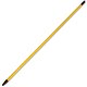 Genuine Joe 60" Extension Handle - 60" Length - 1" Diameter - Yellow - Fiberglass, Nylon - 1 Each