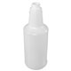 Genuine Joe Plastic Bottle with Graduations - 1 Each - Translucent - Plastic