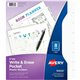 Avery Write & Erase Pocket Plastic Dividers - 8 x Divider(s) - 8 Write-on Tab(s) - 8 - 8 Tab(s)/Set - 9.3" Divider Width x 11.25