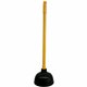 Genuine Joe Value Plus Plunger - 5.75" Cup Diameter - 23" Length - Yellow - Toilet, Drain, Pipe