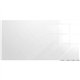 Ghent Aria Low Profile Glass Whiteboard - 72" (6 ft) Width x 48" (4 ft) Height - Tempered Glass Surface - White Back - Rectangle