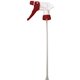 Genuine Joe Standard 9" Trigger Sprayer - 24 / Carton - Red, White