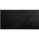 Ghent Magnetic Aria - Horizontal - 96" (8 ft) Width x 48" (4 ft) Height - Black Tempered Glass Surface - Rectangle - Horizontal 