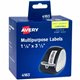 Avery Print & Apply Clear Label Dividers - Index Maker Easy Apply Label Strip - 40 x Divider(s) - 8 Tab(s)/Set - 8.5" Divider Wi