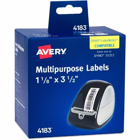 Avery Print & Apply Clear Label Dividers - Index Maker Easy Apply Label Strip - 40 x Divider(s) - 8 Tab(s)/Set - 8.5" Divider Wi