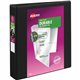 Avery Durable View Binder 1�" , Slant D Rings, Black - 1 1/2" Binder Capacity - Letter - 8 1/2" x 11" Sheet Size - 375 Sheet Cap