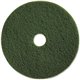 Genuine Joe 13" Scrubbing Floor Pad - 13" Diameter - 5/Carton x 13" Diameter x 1" Thickness - Scrubbing, Floor - 175 rpm to 800 