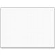 Ghent Grid Whiteboard - 36" (3 ft) Width x 24" (2 ft) Height - White Steel Surface - Satin Aluminum Frame - Rectangle - Horizont