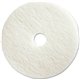 Genuine Joe Polishing Floor Pad - 17" Diameter - 5/Carton x 17" Diameter x 1" Thickness - Polishing, Floor - 175 rpm to 350 rpm 