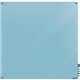Ghent Harmony Dry Erase Board - 48" (4 ft) Width x 48" (4 ft) Height - Tempered Glass Surface - Blue Back - Square - Magnetic - 