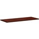 HON Motivate Tabletop - 1.1" Top, 60" x 24" - Mahogany Table Top - Durable - For Office