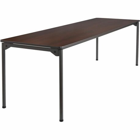 Iceberg Maxx Legroom Wood Folding Table - For - Table TopMelamine Rectangle Top - Four Leg Base - 4 Legs x 30" Table Top Width x