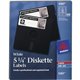 Avery Plain Tab Write-On Dividers - 5 x Divider(s) - 5 Tab(s)/Set - 8.5" Divider Width x 11" Divider Length - Letter - 3 Hole Pu