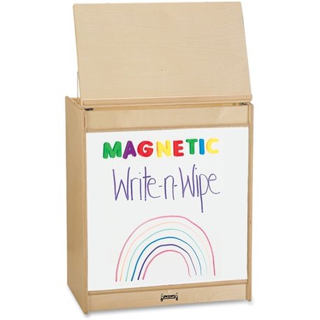 Jonti-Craft Big Book Write-n-Wipe Easel - 24.5" Width x 15" Depth x 30" Height - 1 Each - Rubber, Acrylic