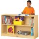 Jonti-Craft Classic Low Adjustable Bookcase - 2 Compartment(s) - 29.5" Height x 48" Width x 15" DepthFloor - Adjustable Shelf, S