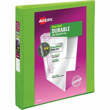 Avery Ring Binder - 1" Binder Capacity - Letter - 8 1/2" x 11" Sheet Size - 250 Sheet Capacity - 3 x Slant Ring Fastener(s) - 2 