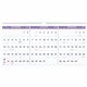 At-A-Glance Vertical Reversible Erasable Wall Calendar - Large Size - Julian Dates - Yearly - 12 Month - January 2024 - December